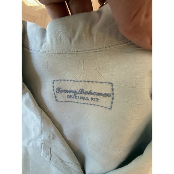 Tommy Bahama Hawaiian 100% Silk Shirt Original Fit Size XL 2234 - Picture 8 of 8